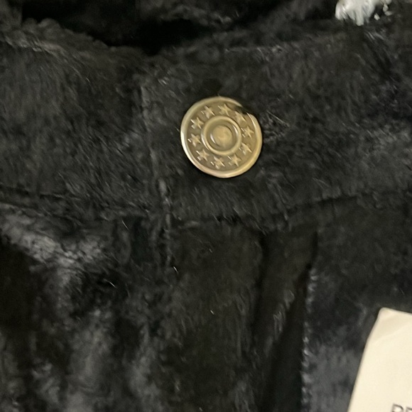 Faux Fur Jeans Size 40 Sz 6 Vintage Bluff NWT - Picture 6 of 10